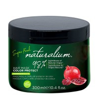 Masque capillaire à l'extrait de Granada Naturalium Superfood (300ml): Idéal pour protéger et prolonger l'intensité de la couleur Masque capillaire à l'extrait de Granada Naturalium Superfood (300ml): Idéal pour protéger et prolonger l'intensité de la couleur